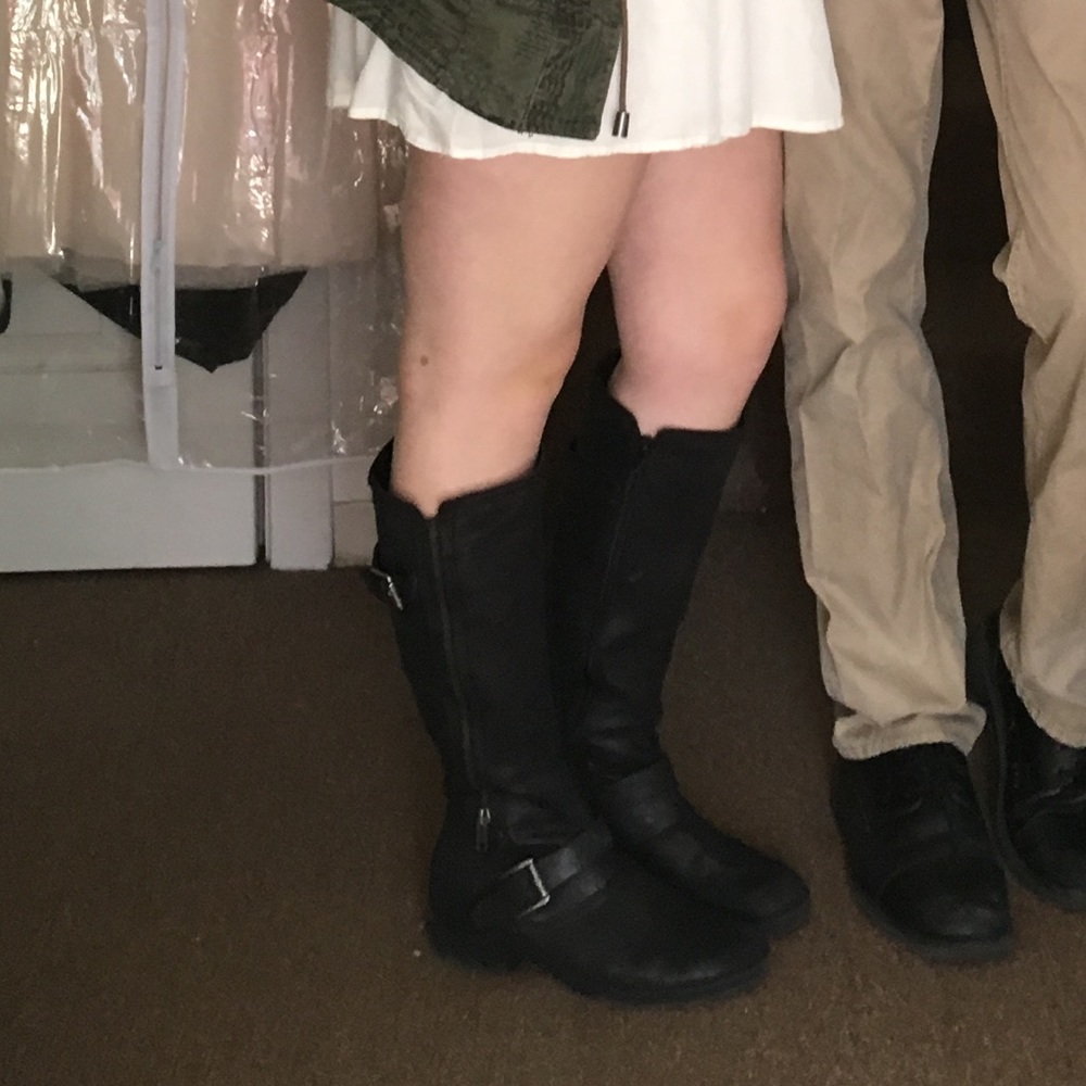 Black Riding Boots from DSW!